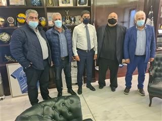 Συνάντηση Αυγενάκη με την συντονιστική επιτροπή των ομάδων της Γ' Εθνικής