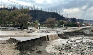 Η κακοκαιρία «Αθηνά» σάρωσε την Βόρεια Εύβοια