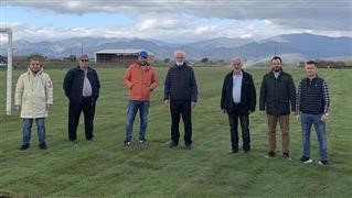  Νέος χλοοτάπητας στο γήπεδο της Φαλάνης 