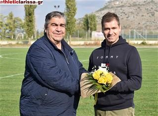 Ο Αχιλλέας Φαρσάλων τίμησε τον Ηρακλή Λάρισας για την άνοδο! (PIC)