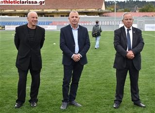 Το athleticlarissa στα εγκαίνια του γηπέδου Ελασσόνας (PICS)