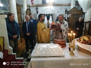 Ο δήμαρχος Τεμπών στα Ιστορικά Αμπελάκια