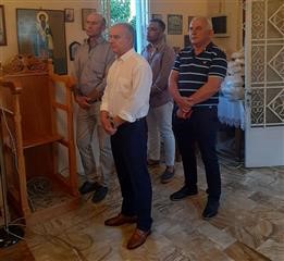 Στον Πανηγυρικό Εσπερινό του Αγ. Φανουρίου στην Ελάτεια ο Γιώργος Μανώλης