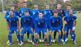 U19 (Προκριματικά Euro): Ελλάδα-Τσεχία 1-1