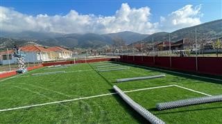  Ολοκληρώνονται οι εργασίες στο νέο γήπεδο 5x5 στα Καλύβια Ελασσόνας 