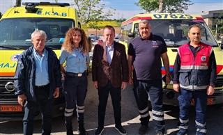 Κόκκαλης σε Πανεπιστημιακό Νοσοκομείο και ΕΚΑΒ (PICS)
