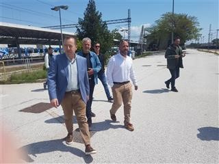 Στο μηχανοστάσιο του ΟΣΕ Κόκκαλης και Μεϊκόπουλος