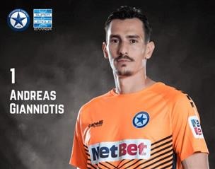 Player Of The Club του Ατρόμητου ο Ανδρέας Γιαννιώτης