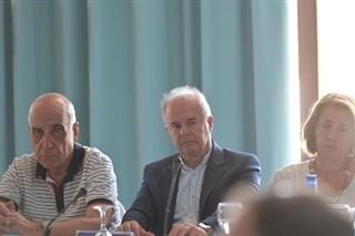 Ο δήμαρχος Τεμπών Γ. Μανώλης στη Σκιάθο για τις συνεδριάσεις του ΕΣΠΑ