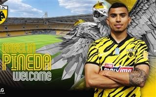 Player of the Club της ΑΕΚ o Ορμπελίν Πινέδα