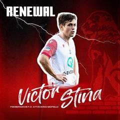 Ανανέωση συνεργασίας με τον Victor Stina