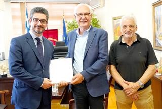 Στο Δημαρχείο της Λάρισας ο Γενικός Πρόξενος της Κύπρου στη Θεσσαλονίκη 