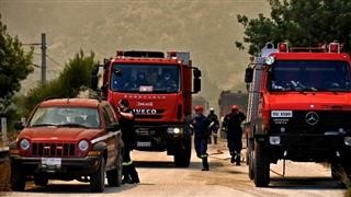 Kαλύτερη εικόνα για την πυρκαγιά στη Μαγνησία 