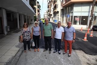 Ασφαλτοστρώνεται από τη ΔΕΥΑΛ η συνοικία του Αγίου Αθανασίου