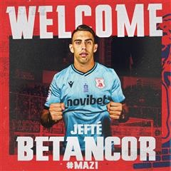 O Jefte Betancor στον Πανσερραϊκό!