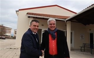  Επίσκεψη του Δημάρχου Λαρισαίων Θανάση Μαμάκου στην ΤΟΜΥ Γιάννουλης 