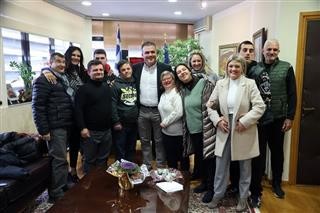  Επίσκεψη από περιθαλπόμενους και μελών της διοίκησης του ΚΚΠΘ 