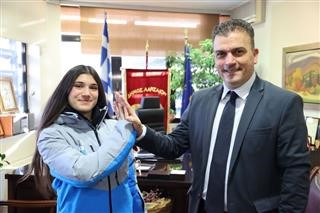  Συνάντηση με την πρωταθλήτρια αλπικού σκι Θεοπίστη Γεωργιάδου 