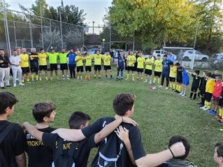 Αγιασμός τελέστηκε στην ομάδα του Ιπποκράτη