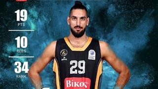 Greek Basketball League: MVP ο Καραγιαννίδης