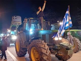  Οι αγρότες κατέκλυσαν το κέντρο της Αθήνας