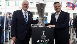 H γιορτή του Europa Conference League ξεκίνησε στην Αθήνα