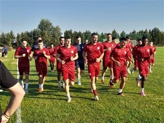 Στιγμές από την ανεπίσημη πρώτη προπόνηση στα Δένδρα