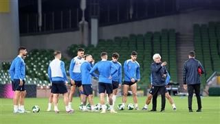 Η προπόνηση της Εθνικής στο Aviva Stadium