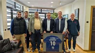 Συνάντηση της ΕΠΣΝΛ με το δήμαρχο Λαρισαίων, για το ενωσιακό γήπεδο