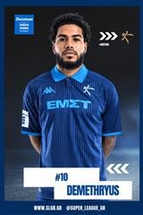  Stoiximan Player of the Club της Athens Kallithea o Ντεμέτριους