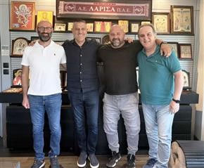 Σε εξαιρετικό κλίμα η συνάντηση της «ΓΗΠΕΔΟ ΛΑΡΙΣΑΣ ΑΕ» και του Σωματείου «Φίλοι Μουσείου ΑΕΛ»