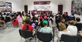 Η ΠΑΕ ΑΕΛ υποδέχθηκε το καλοκαιρινό τμήμα των Εκπαιδευτηρίων Ράπτου 