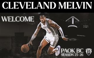  Στον ΠΑΟΚ o Cleveland Melvin 