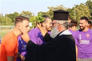 Αγιασμός Α.Ο. Ανθούπολης για τη νέα σεζόν