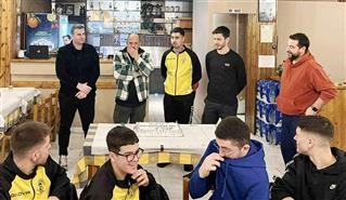 Σε οικογενειακό κλίμα η κοπή της πίτας της Δόξας Αργυροπουλίου