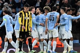 Champions League: Βαριά ήττα για την ΑΕΚ, 5-1 από τη Μάντσεστερ Σίτι