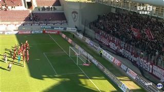  Χειροκρότημα από τον κόσμο της ΑΕΛ παρά την ισοπαλία (Video)