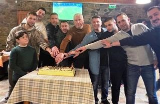 Κοπή πρωτοχρονιάτικης πίτας Αετού Μακρυχωρίου 