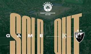 Παναθηναϊκός AKTOR: Sold out και το ματς με τον Ερυθρό Αστέρα