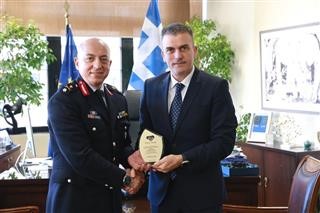 Με το νέο Ταξίαρχο Γεώργιο Ντιζέ συναντήθηκε ο Θανάσης Μαμάκος 