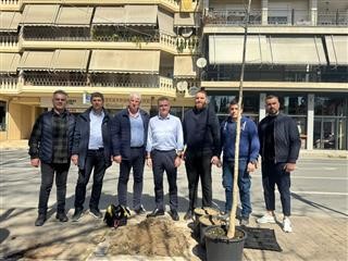 Θ.Μαμάκος: «Ενισχύουμε το πράσινο αποτύπωμα στη Λάρισα» 