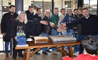 Α.Ο. Αμπελοκήπων: Με χαμόγελα έκοψε την πρωτοχρονιάτικη πίτα