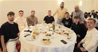 Στιγμές χαλάρωσης για το αγωνιστικό τμήμα του Απόλλωνα Λάρισας