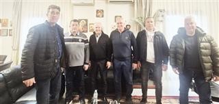 Συνάντηση του Δημάρχου Τεμπών με εκπροσώπους αγροτικών συλλόγων 