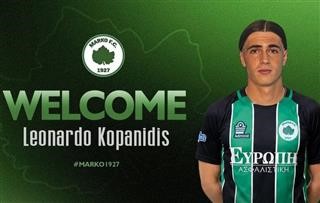 Η Μαρκό ανακοίνωσε τον Λεονάρδο Κοπανίδη