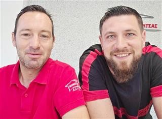 Ο Νίκος Ζουμπουλίδης στην Αστραπή Νέας Πολιτείας
