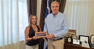  Δήμος Ελασσόνας: Συγχαρητήρια στη Χρυσάνθη Σταματίου