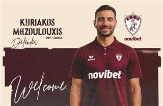 Στην ΑΕΛ Novibet ο Κυριάκος Μαζουλουξής