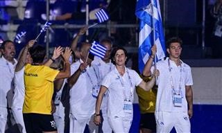  Η Ελλάδα άνοιξε την παρέλαση στους Μεσογειακούς Αγώνες με Σίσκο και Πρεβολαράκη 