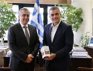 Συνάντηση του Δημάρχου Λαρισαίων με τον Πρέσβη του Αζερμπαϊτζάν
